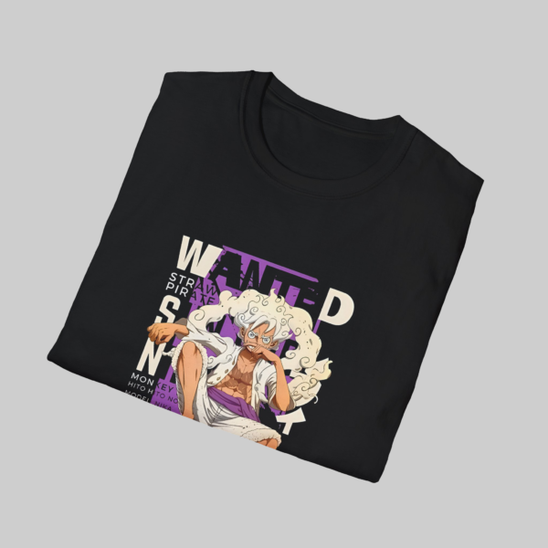 Gear 5 Luffy Oversized Cotton T-Shirt – Anime Streetwear Edition - Image 3
