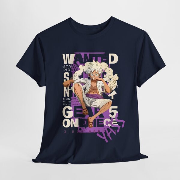 Gear 5 Luffy Regular Fit Cotton T-Shirt – Anime Streetwear Edition - Image 2