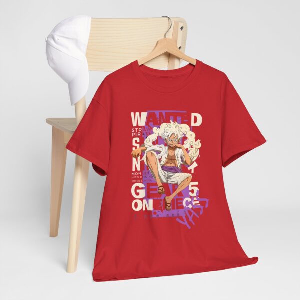 Gear 5 Luffy Regular Fit Cotton T-Shirt – Anime Streetwear Edition